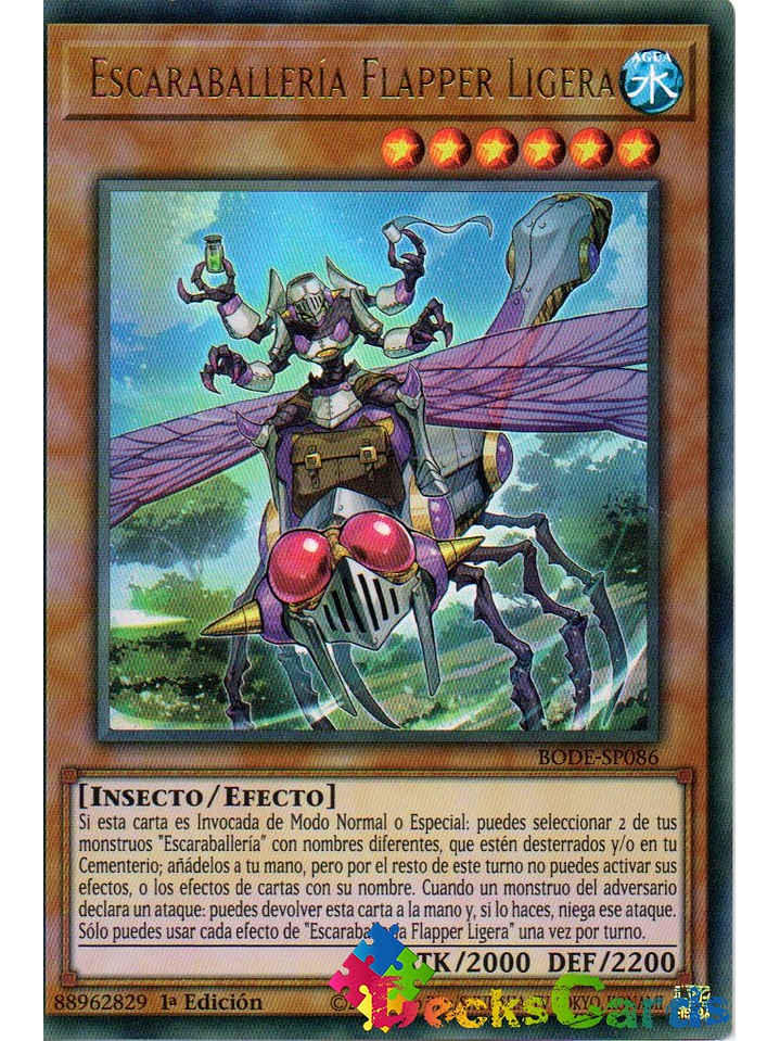 Beetrooper Light Flapper - BODE-EN086 - Ultra Rare 1st Edition 1