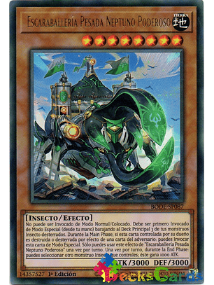 Heavy Beetrooper Mighty Neptune - BODE-EN087 - Ultra Rare 1st Edition