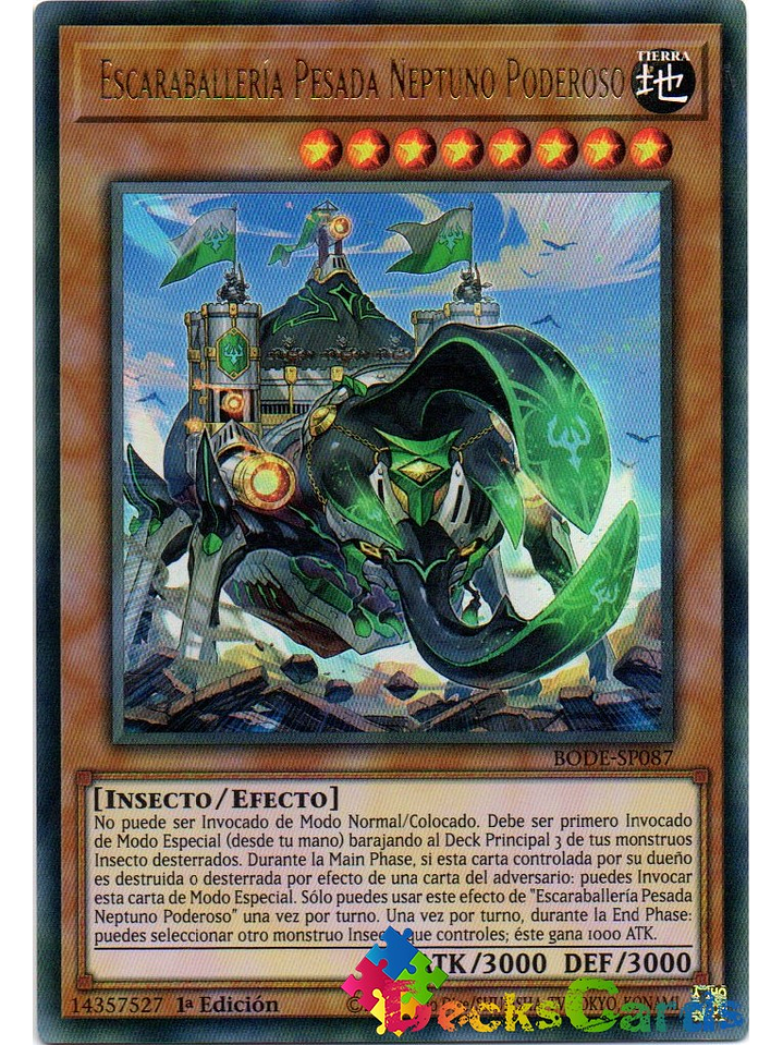 Heavy Beetrooper Mighty Neptune - BODE-EN087 - Ultra Rare 1st Edition 1