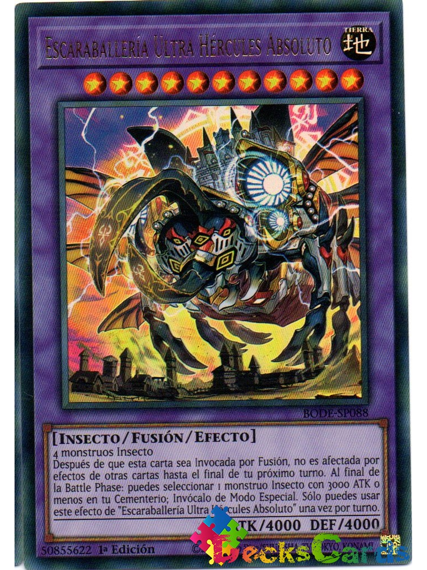 Ultra Beetrooper Absolute Hercules - BODE-EN088 - Ultra Rare 1st Edition 1