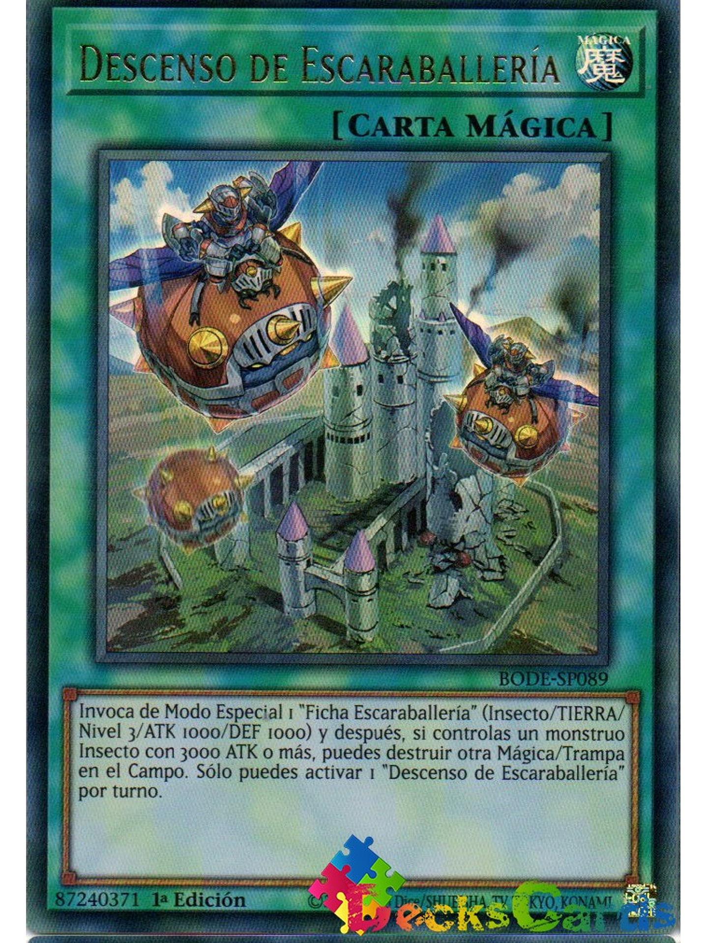 Beetrooper Descent - BODE-EN089 - Ultra Rare 1st Edition 1