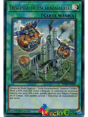 Beetrooper Descent - BODE-EN089 - Ultra Rare 1st Edition