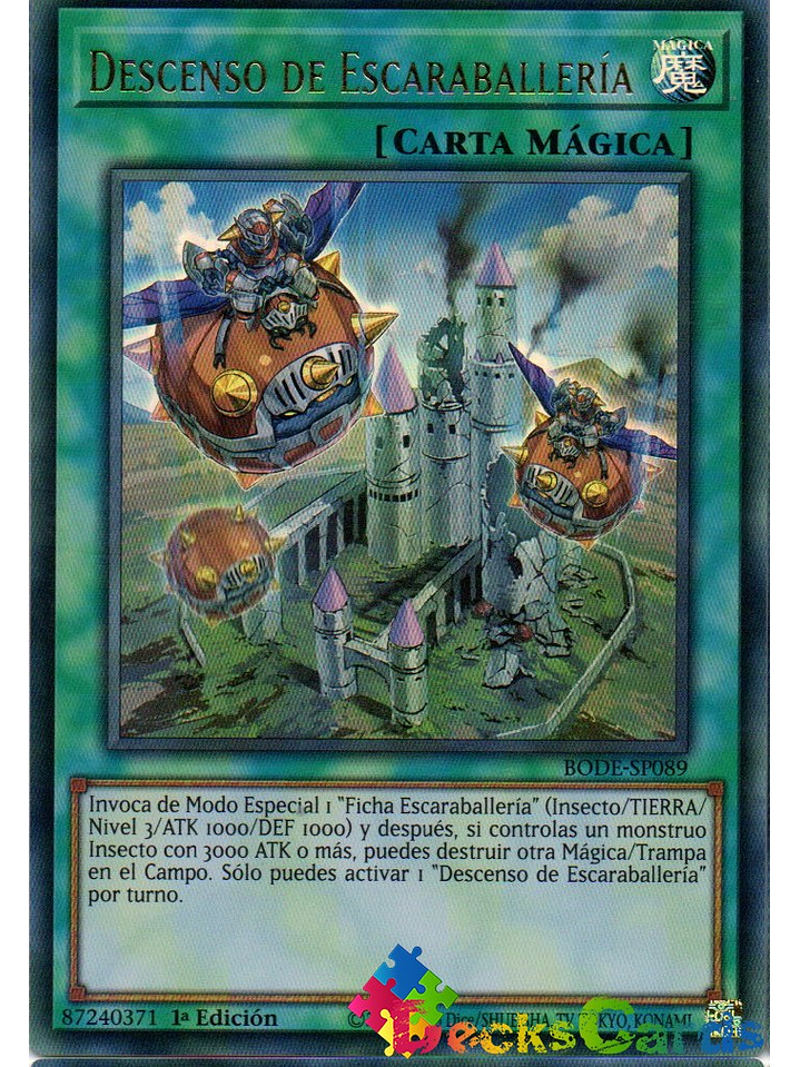 Beetrooper Descent - BODE-EN089 - Ultra Rare 1st Edition 1