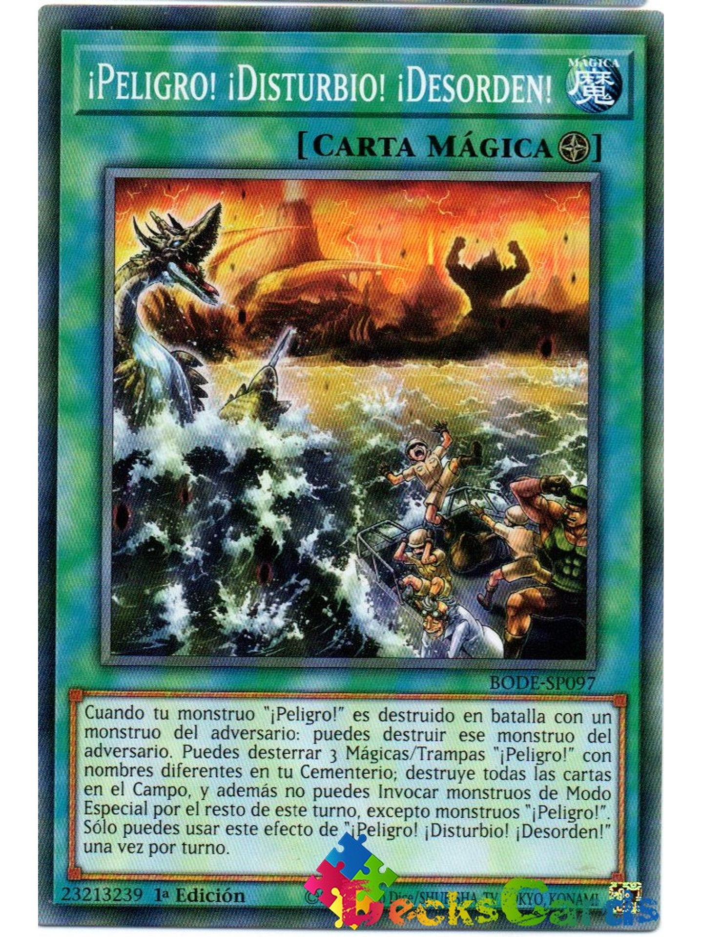 Danger! Disturbance! Disorder! - BODE-EN097 - Common 1st Edition 1