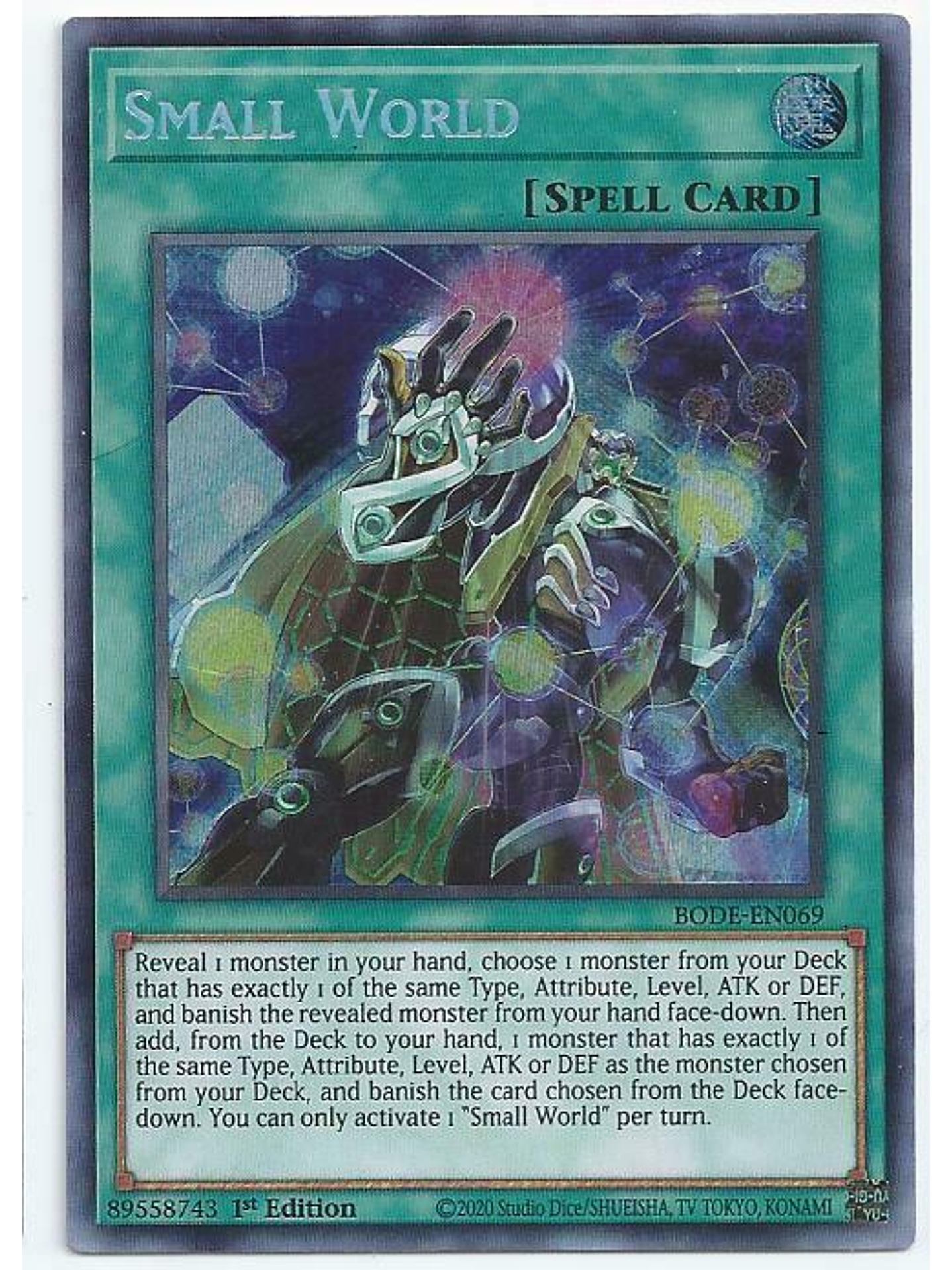 Small World - BODE-EN069 - Secret Rare 1st Edition 1