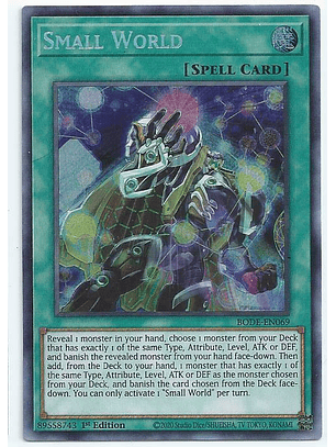 Small World - BODE-EN069 - Secret Rare 1st Edition