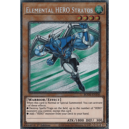 Elemental HERO Stratos - BODE-EN100 - Starlight Rare 1st Edition