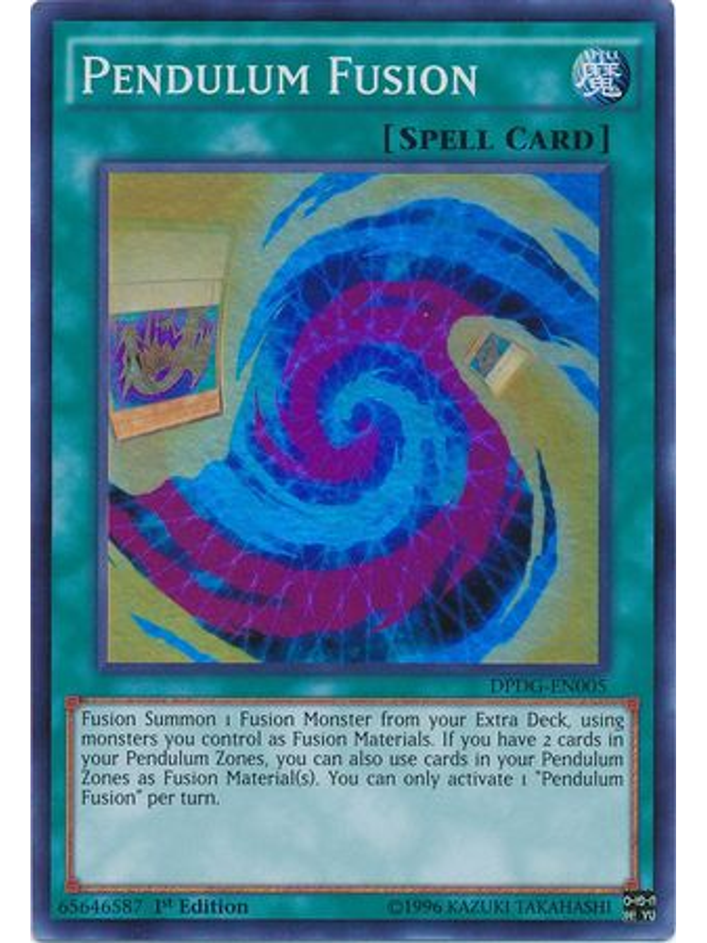 Pendulum Fusion - DPDG-EN005 - Super Rare 1st Edition 1