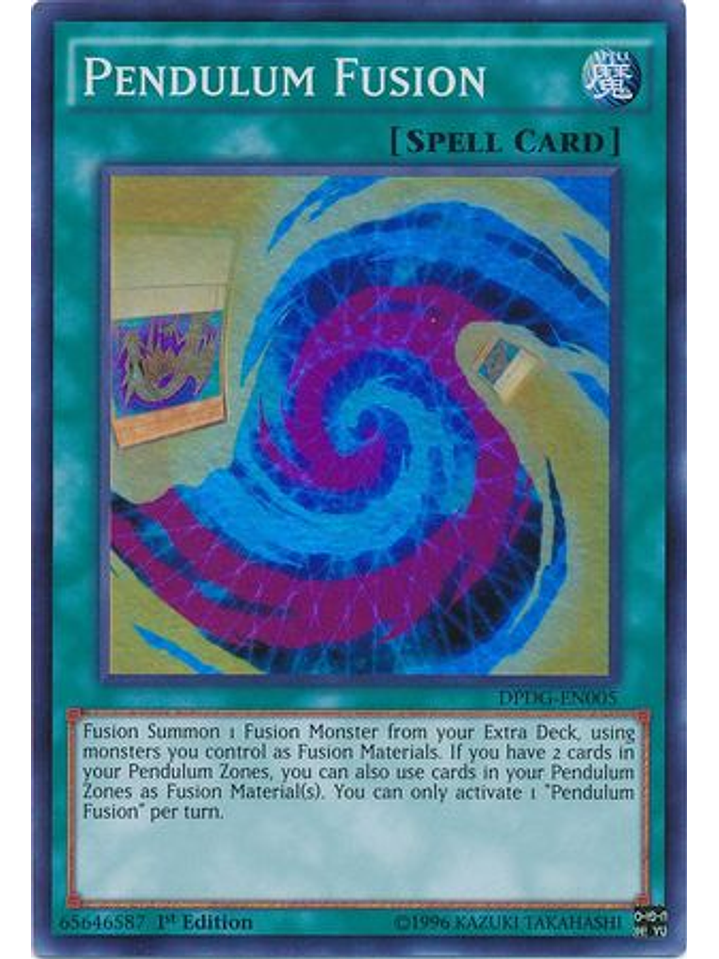 Pendulum Fusion - DPDG-EN005 - Super Rare 1st Edition 1