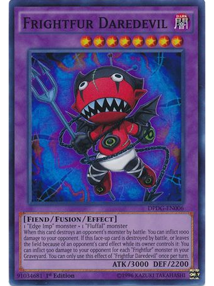 Frightfur Daredevil - DPDG-EN006 - Super Rare 1st Edition 1