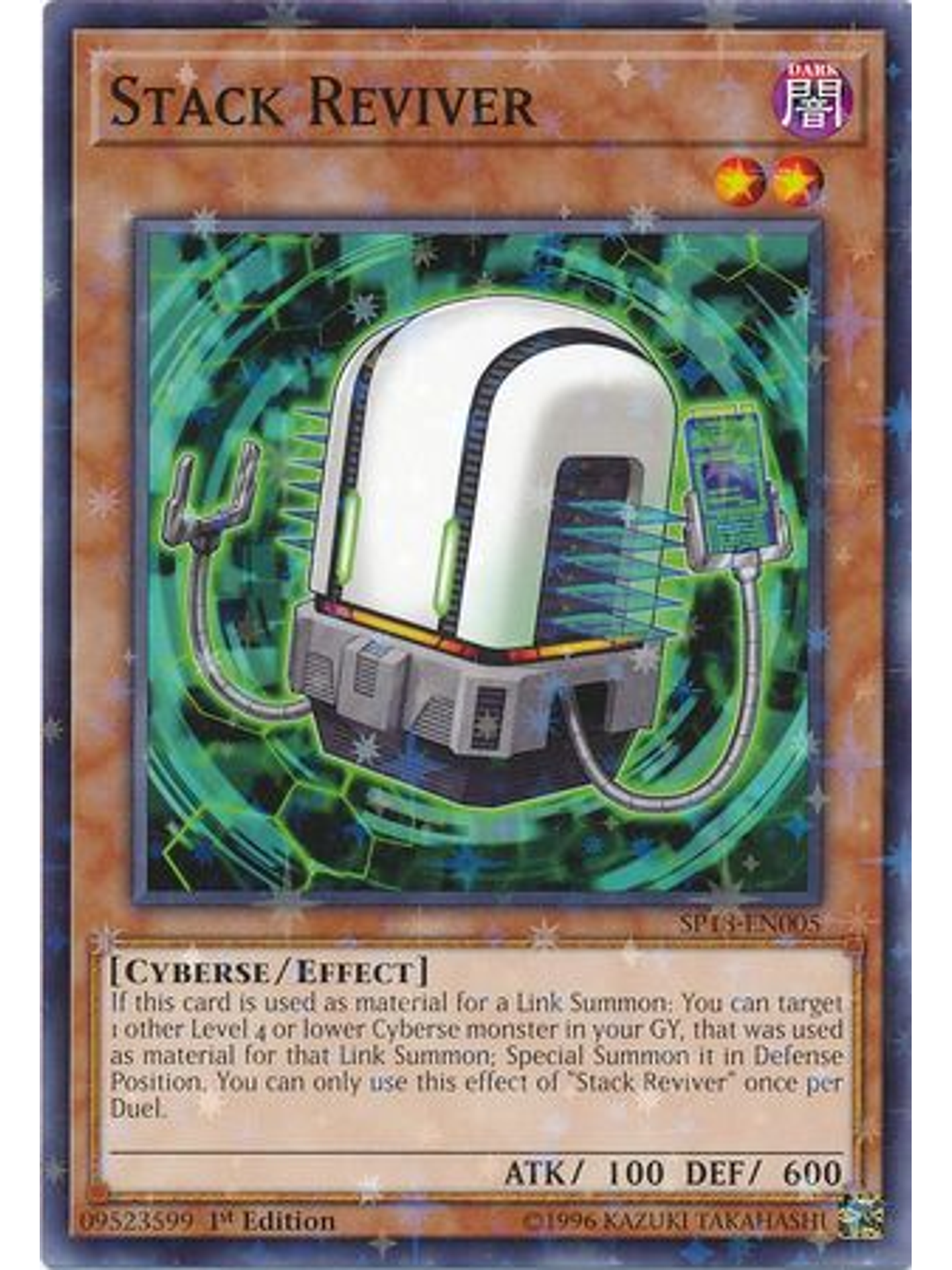 Stack Reviver - SP18-EN005 - Starfoil Rare 1st Edition 1