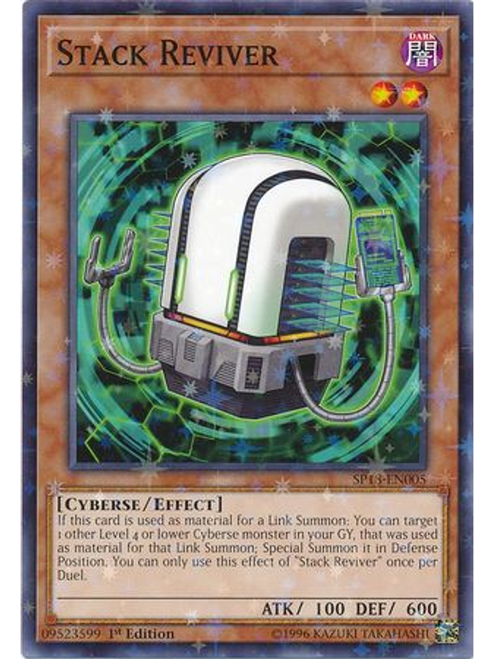 Stack Reviver - SP18-EN005 - Starfoil Rare 1st Edition 1