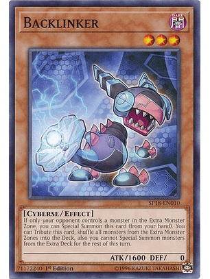 Backlinker - SP18-EN010 - Common 1st Edition