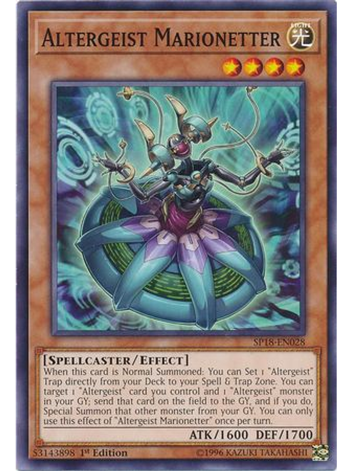 Altergeist Marionetter - SP18-EN028 - Common 1st Edition 1
