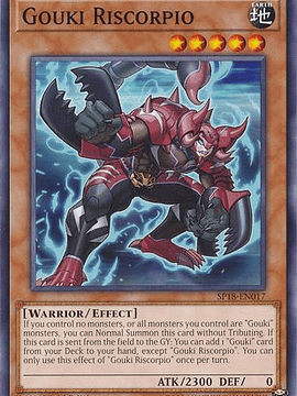 Gouki Riscorpio - SP18-EN017 - Common 1st Edition