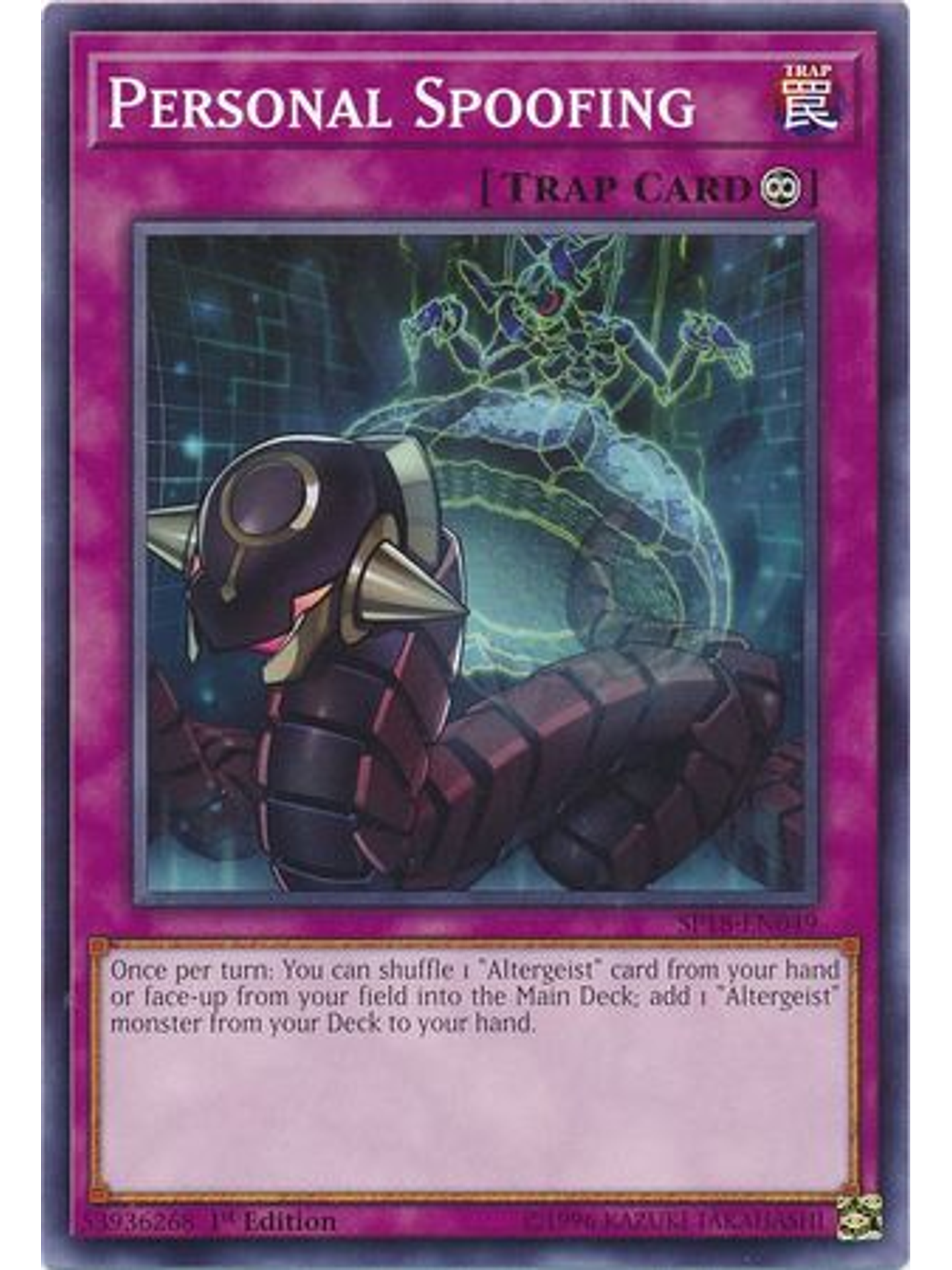 Personal Spoofing - SP18-EN049 - Common 1st Edition 1