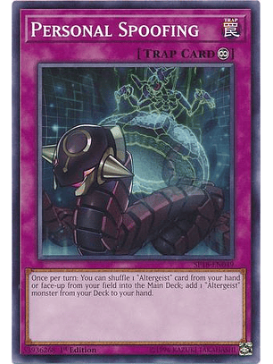 Personal Spoofing - SP18-EN049 - Common 1st Edition