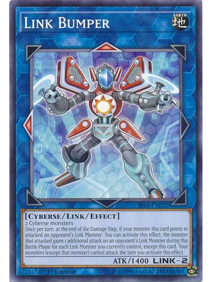 Link Bumper - SP18-EN032 - Common 1st Edition 1