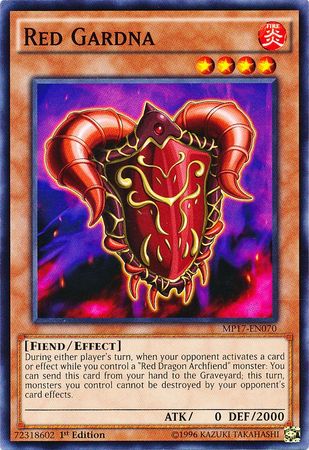 Red Gardna - MP17-EN070 - Common 1st Edition