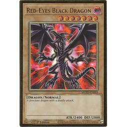 Red-Eyes Black Dragon - MGED-EN003 - Premium Gold Rare 1st Edition