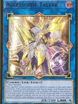 Accesscode Talker - MGED-EN037 - Premium Gold Rare 1st Edition