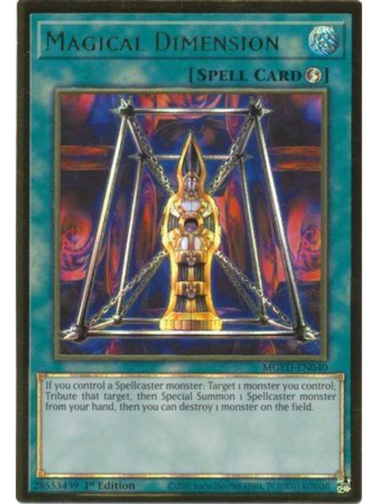 Magical Dimension - MGED-EN040 - Premium Gold Rare 1st Edition 1