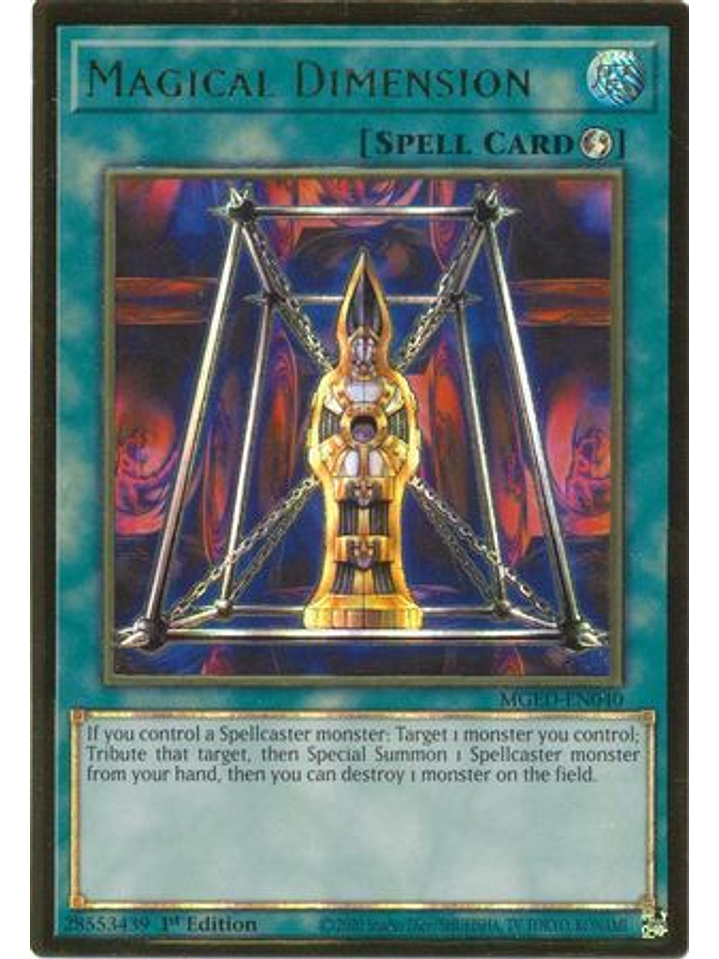 Magical Dimension - MGED-EN040 - Premium Gold Rare 1st Edition 1