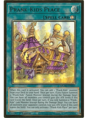 Prank-Kids Place - MGED-EN045 - Premium Gold Rare 1st Edition
