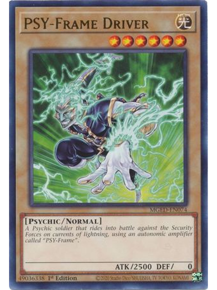 PSY-Frame Driver - MGED-EN074 - Rare 1st Edition 1
