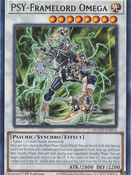 PSY-Framelord Omega - MGED-EN076 - Rare 1st Edition
