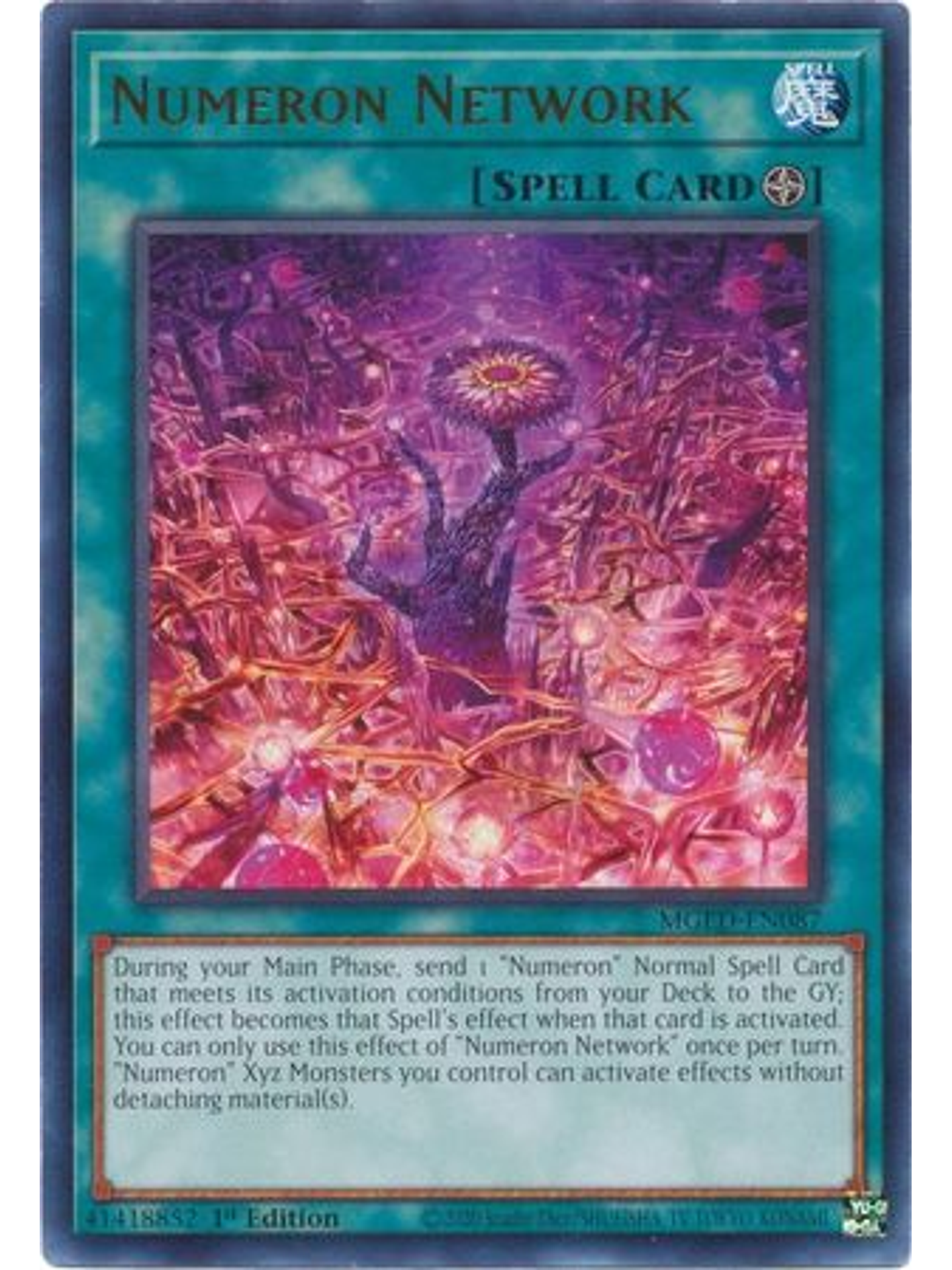 Numeron Network - MGED-EN087 - Rare 1st Edition 1