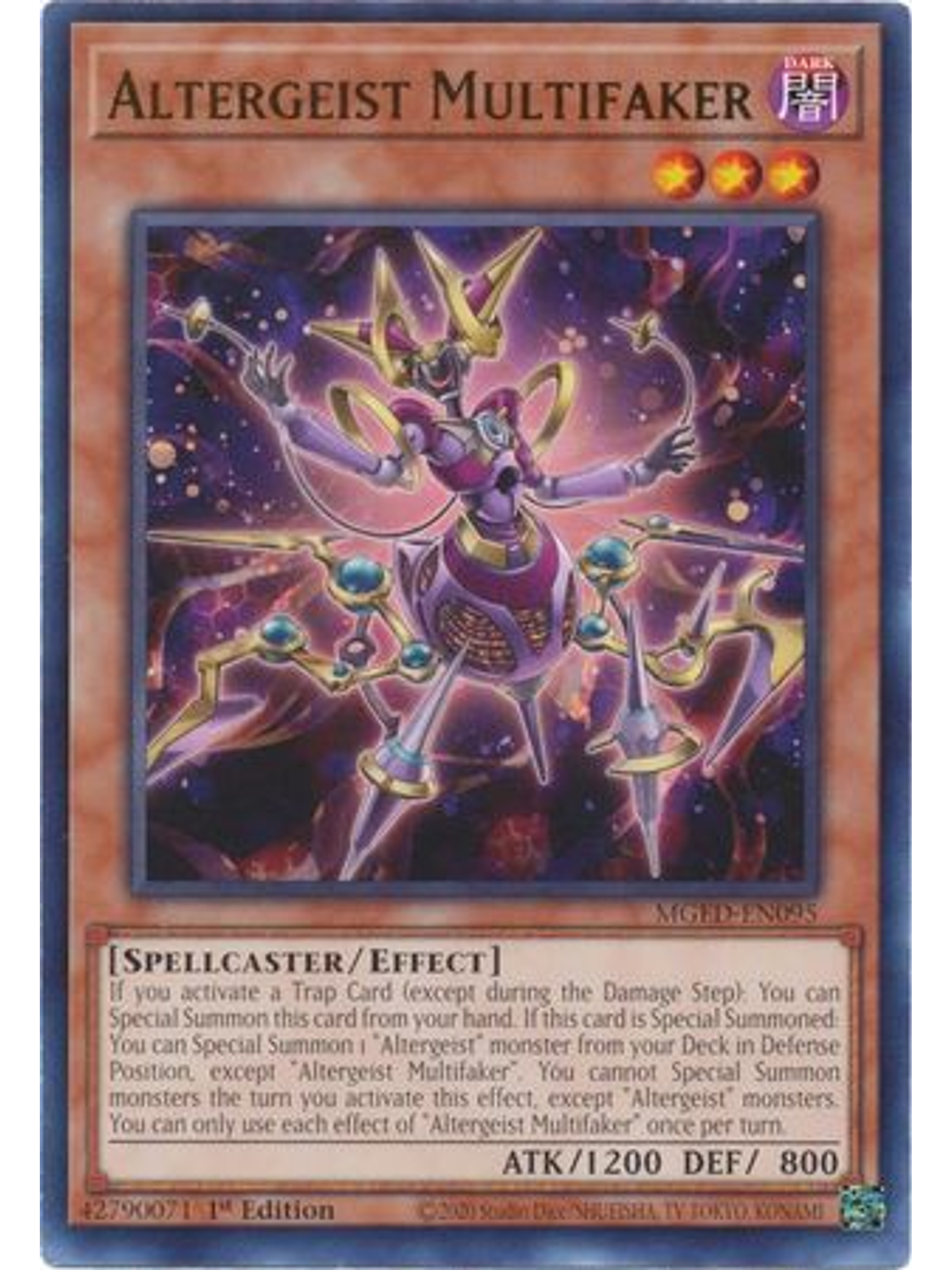 Altergeist Multifaker - MGED-EN095 - Rare 1st Edition 1
