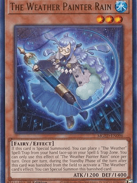 The Weather Painter Rain - MGED-EN096 - Rare 1st Edition
