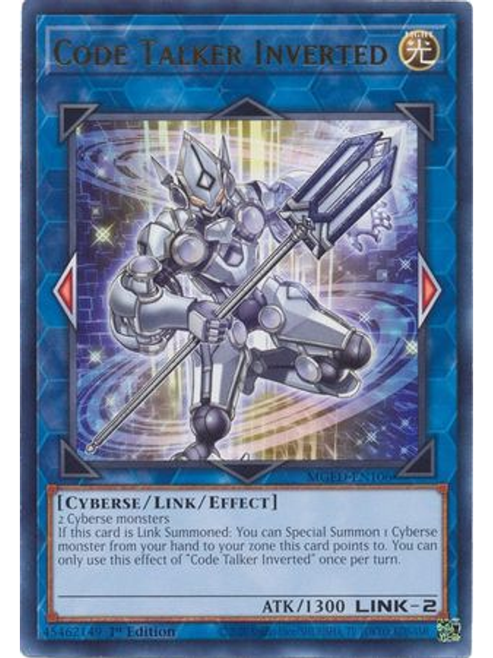 Code Talker Inverted - MGED-EN106 - Rare 1st Edition 1
