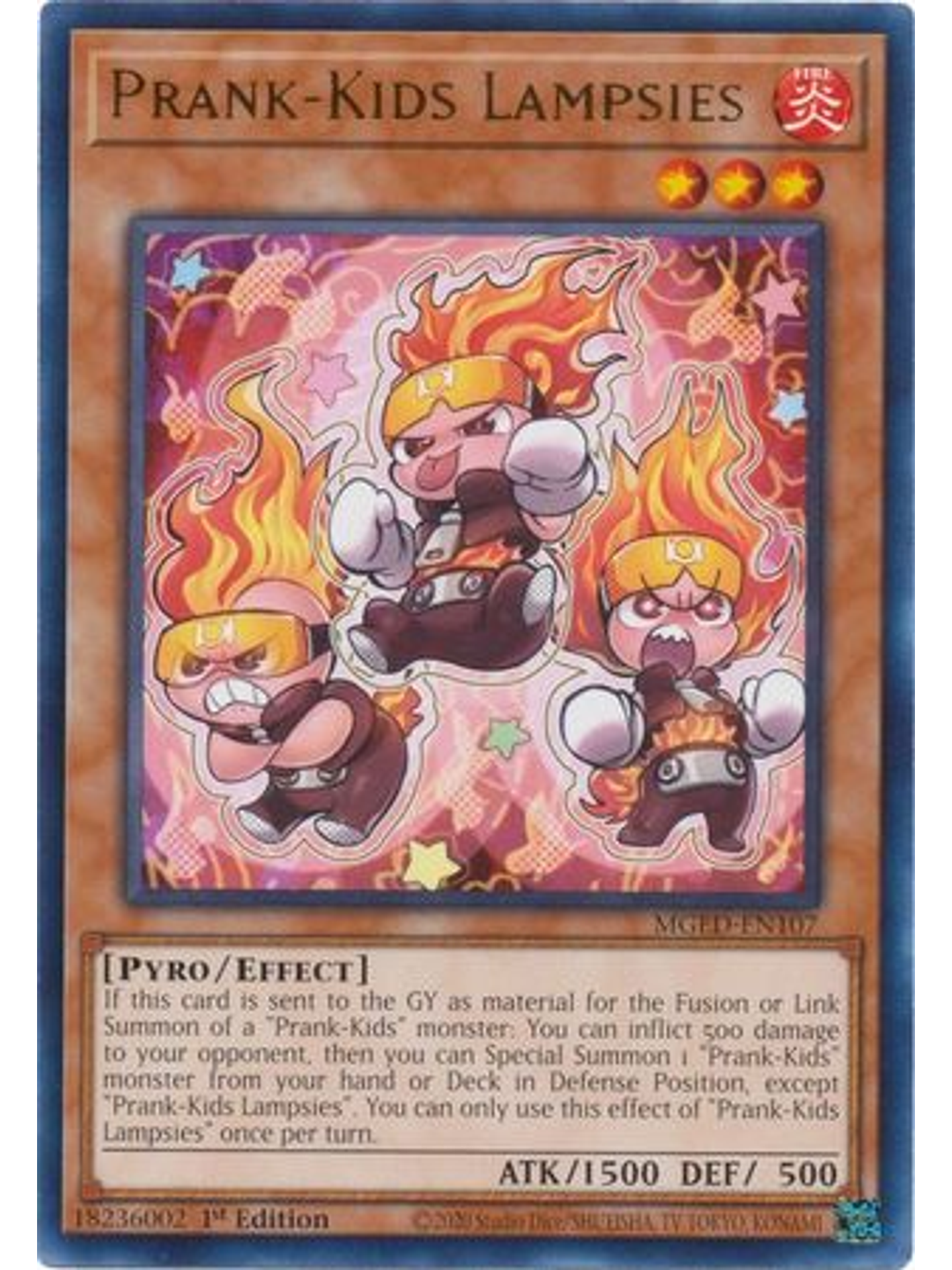 Prank-Kids Lampsies - MGED-EN107 - Rare 1st Edition 1