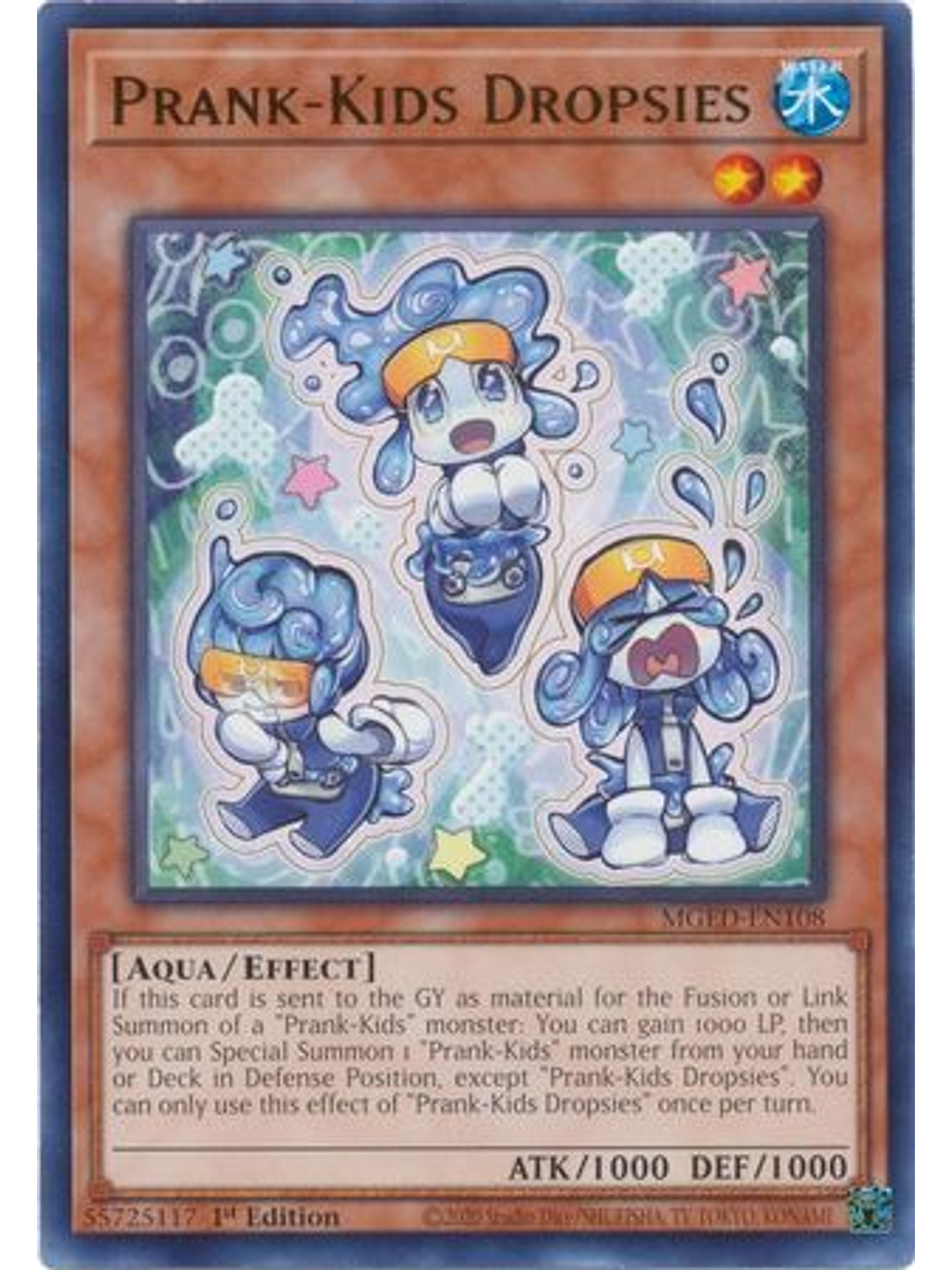 Prank-Kids Dropsies - MGED-EN108 - Rare 1st Edition 1