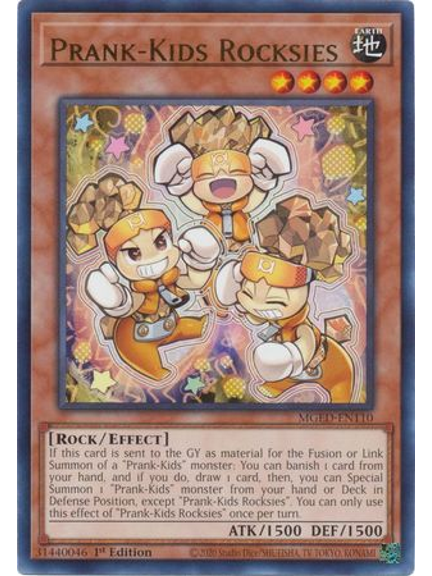 Prank-Kids Rocksies - MGED-EN110 - Rare 1st Edition 1