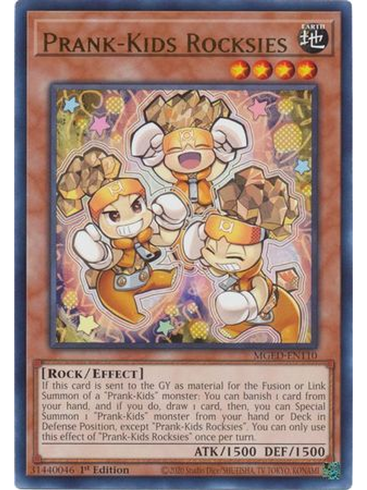 Prank-Kids Rocksies - MGED-EN110 - Rare 1st Edition 1