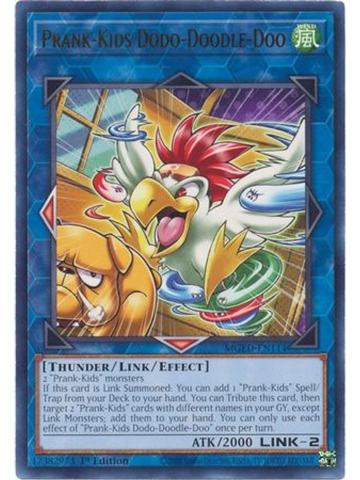 Prank-Kids Dodo-Doodle-Doo - MGED-EN114 - Rare 1st Edition 1