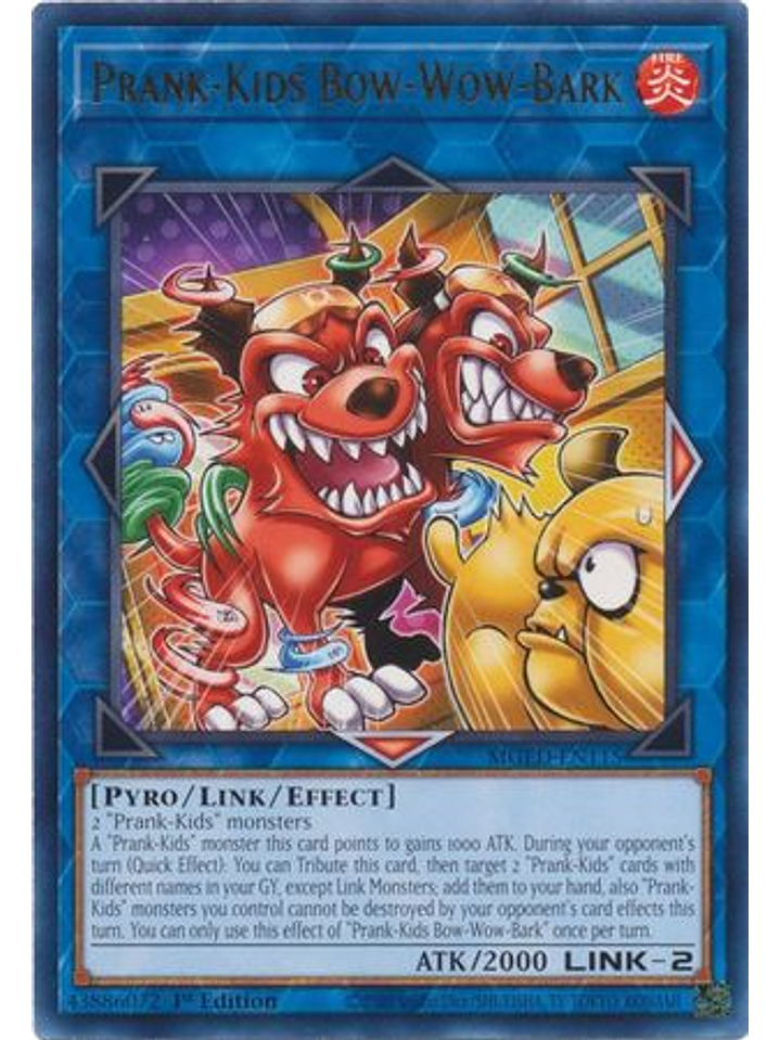 Prank-Kids Bow-Wow-Bark - MGED-EN115 - Rare 1st Edition 1