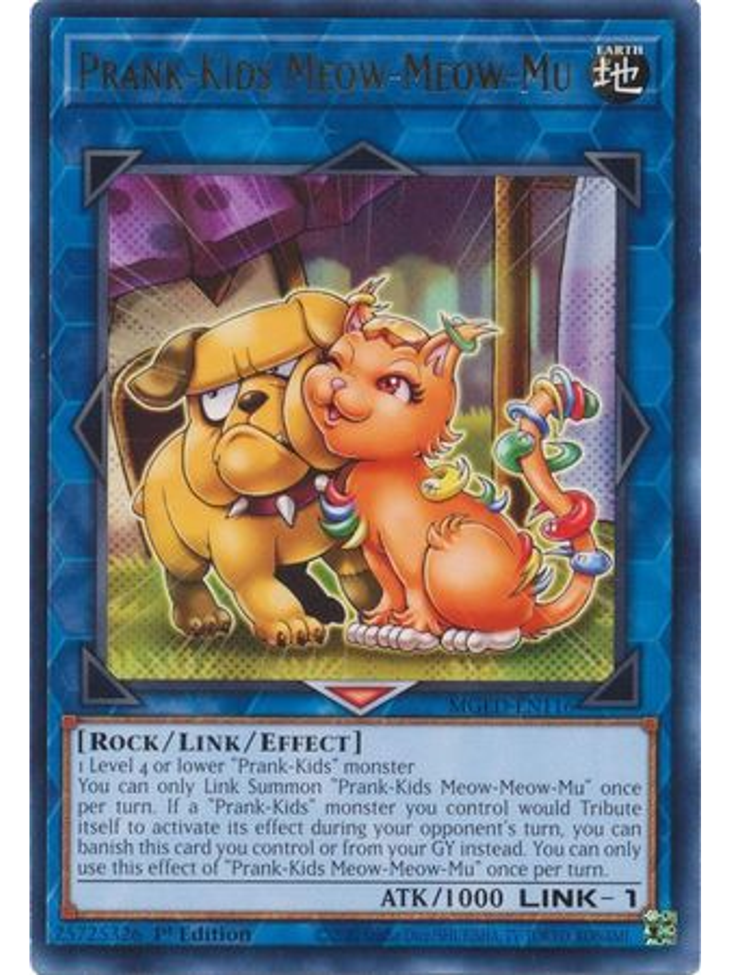 Prank-Kids Meow-Meow-Mu - MGED-EN116 - Rare 1st Edition 1