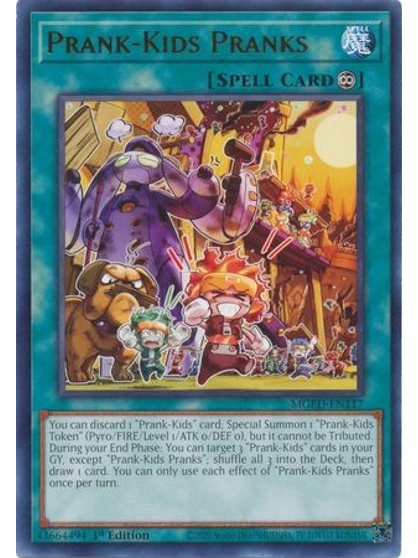 Prank-Kids Pranks - MGED-EN117 - Rare 1st Edition 1