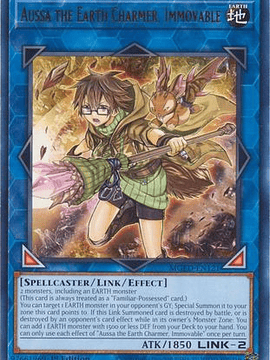 Aussa the Earth Charmer, Immovable - MGED-EN121 - Rare 1st Edition
