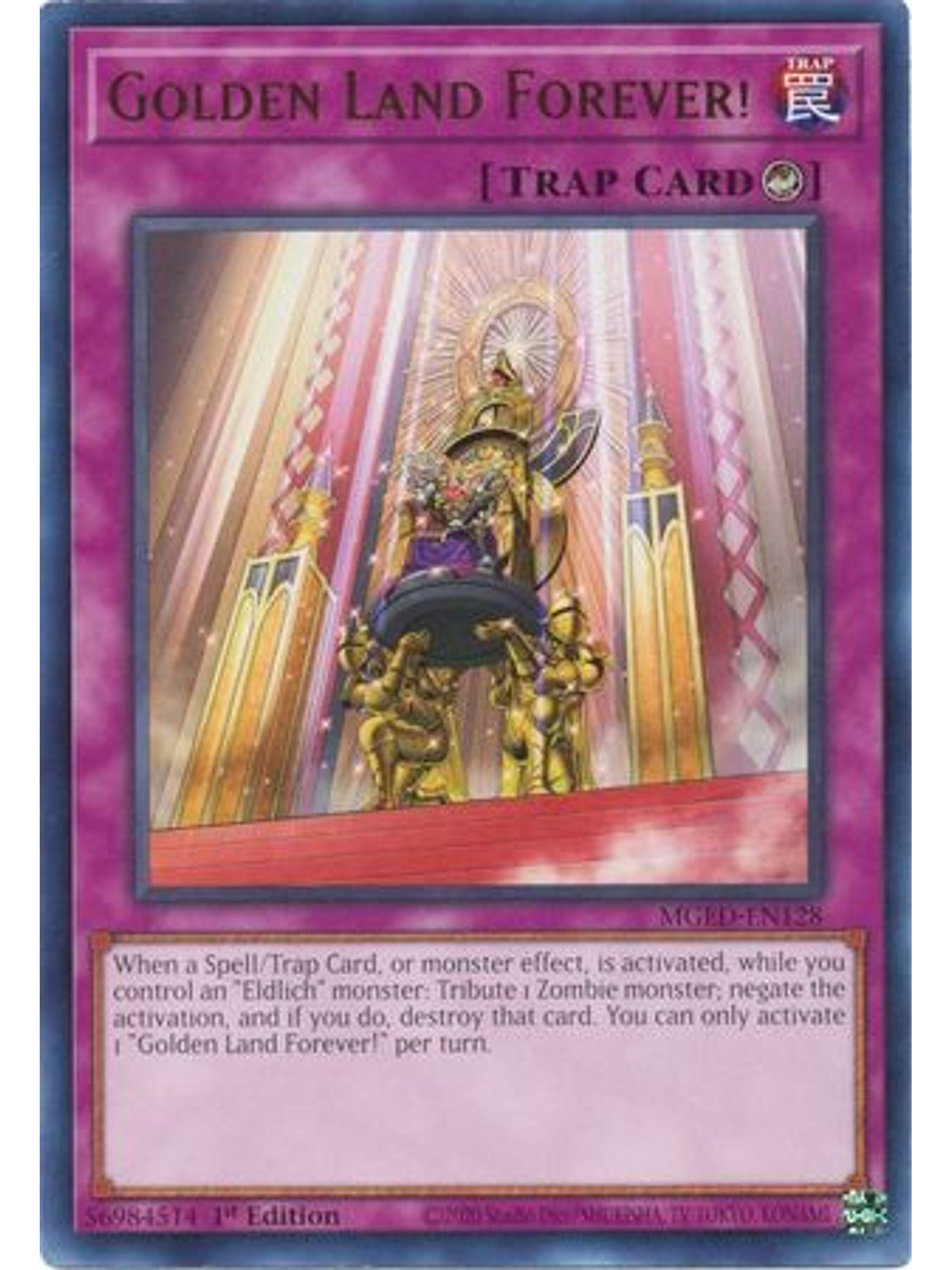 Golden Land Forever! - MGED-EN128 - Rare 1st Edition 1