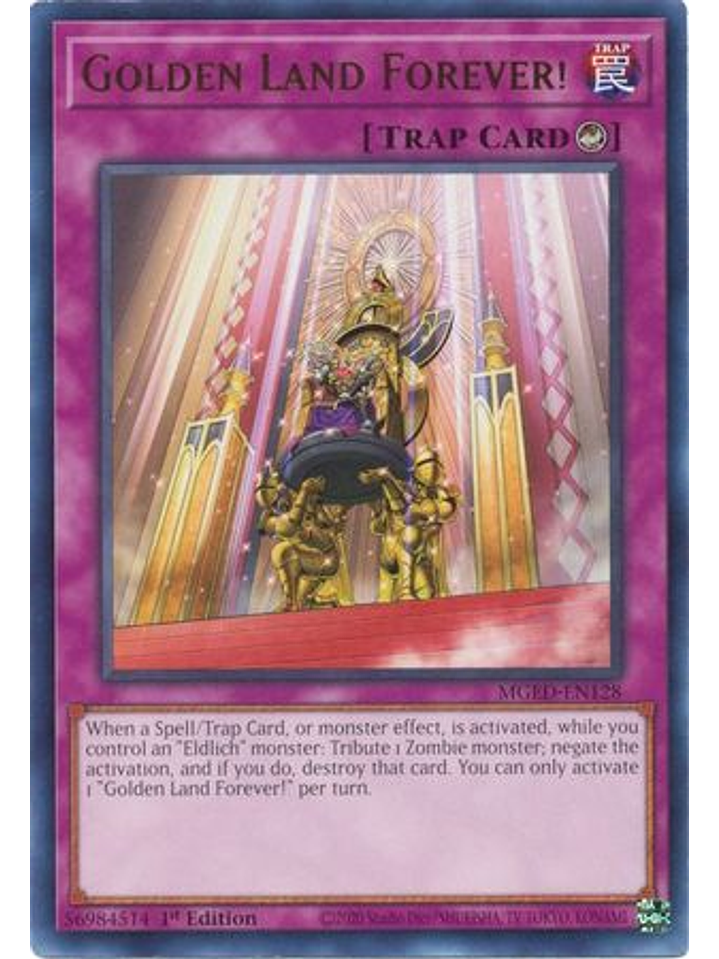 Golden Land Forever! - MGED-EN128 - Rare 1st Edition 1