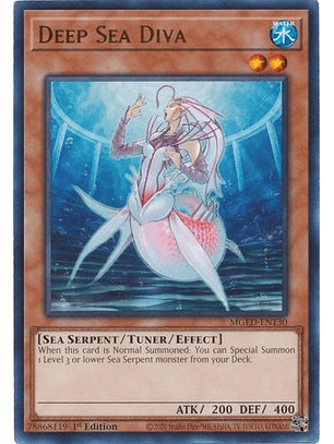 Deep Sea Diva - MGED-EN130 - Rare 1st Edition