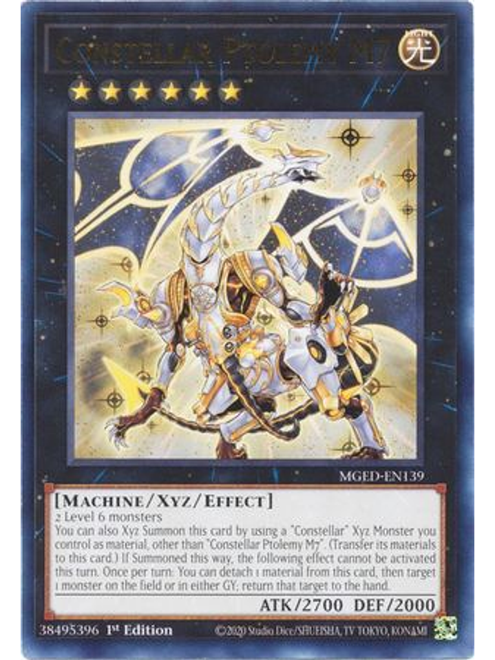 Constellar Ptolemy M7 - MGED-EN139 - Rare 1st Edition 1