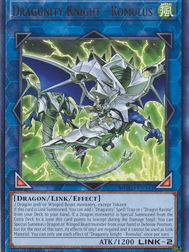 Dragunity Knight - Romulus - MGED-EN142 - Rare 1st Edition