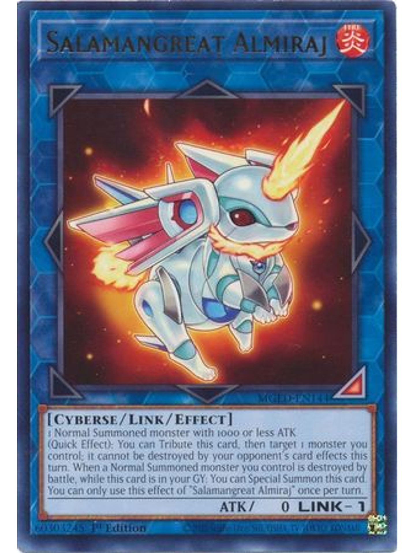 Salamangreat Almiraj - MGED-EN144 - Rare 1st Edition 1