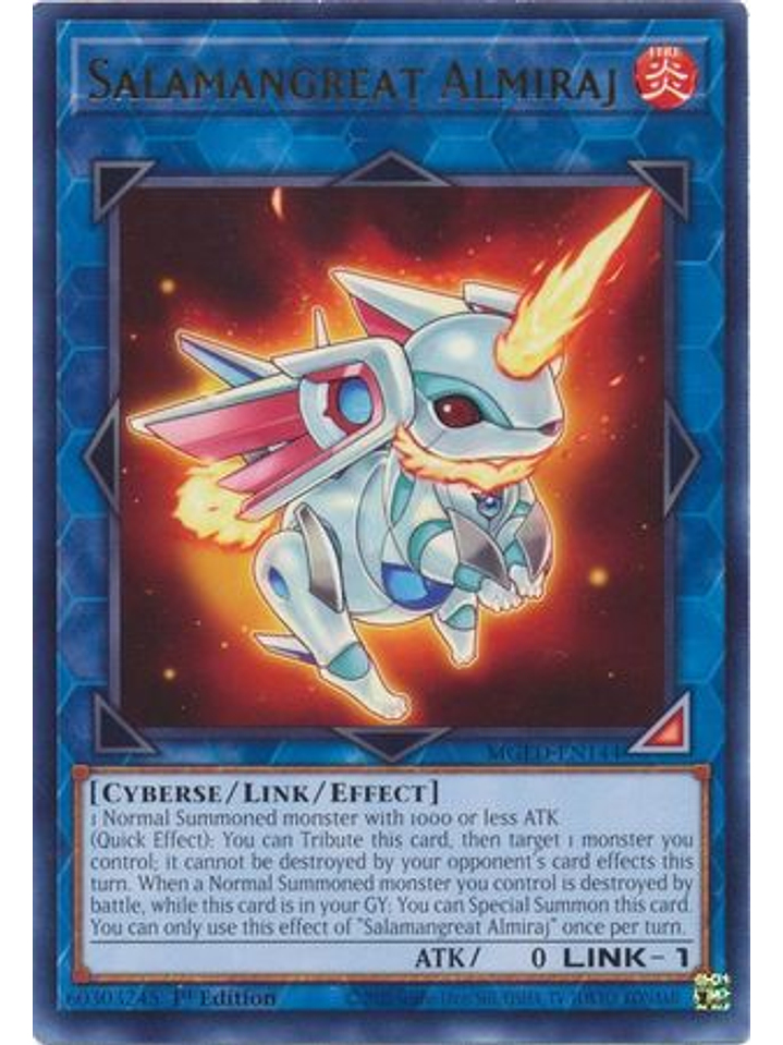 Salamangreat Almiraj - MGED-EN144 - Rare 1st Edition 1